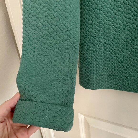 Boden Women's Long Sleeve Green Shirt, US 2 - Picture 6 of 9